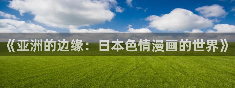 虫虫漫画弹窗：《亚洲的边缘：日本色情漫画的世界》